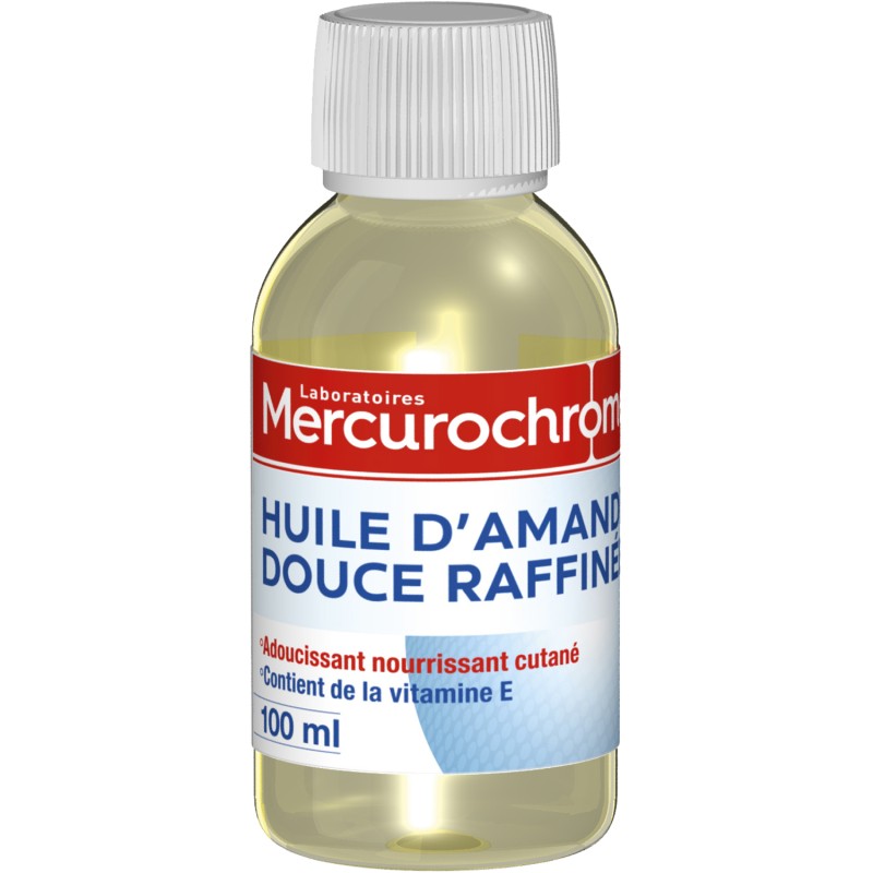 Huile d'Amande Douce Raffinée 100ml