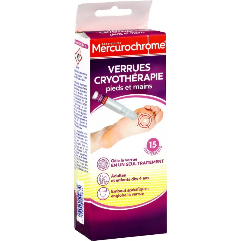 Cryotherapie Verrues Pieds et Mains 38ml