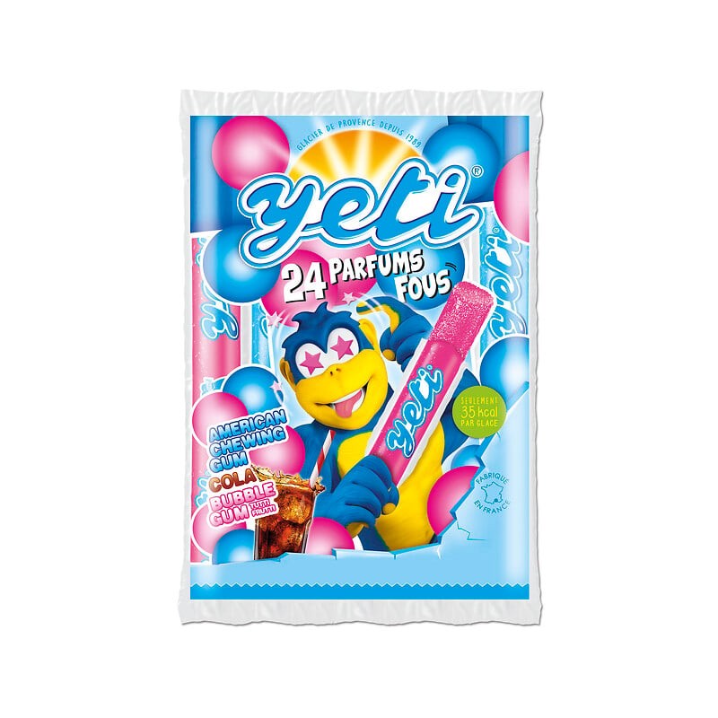 Tubes Glacés Panachés x24 1.160kg