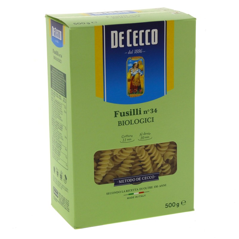 Bio Fusilli n°34 500g