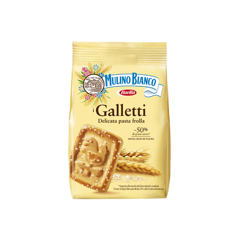 Biscuits galletti au lait frais 250g