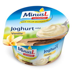 Yaourt à la vanille sans lactose 150g