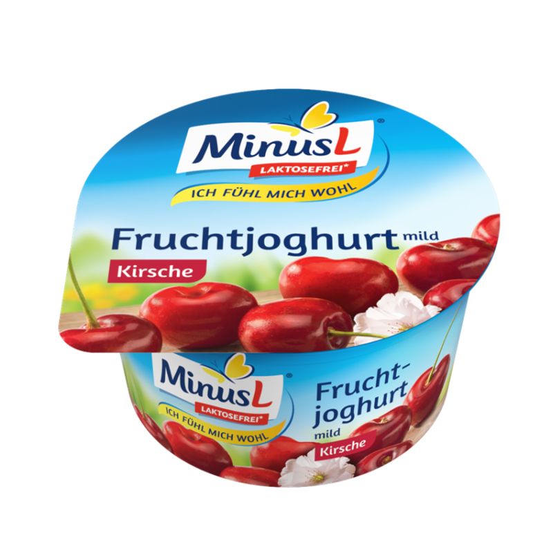 Yaourt à la cerise sans lactose 150g