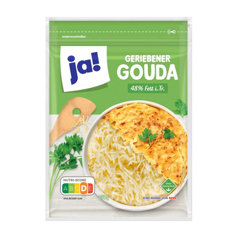 Gouda Râpé 48%MG 250g