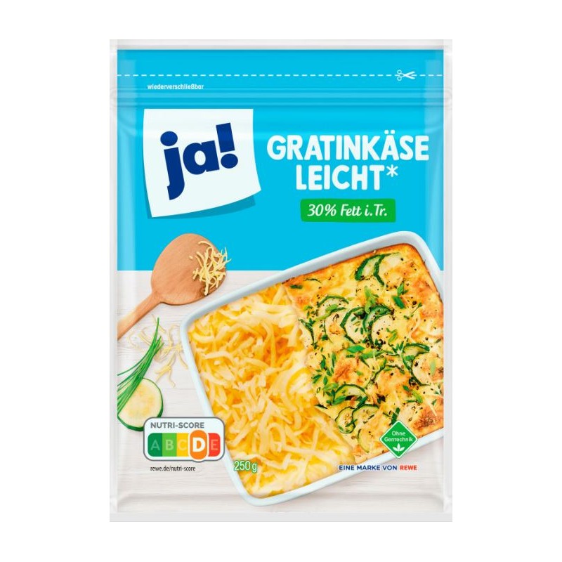 Fromage à gratin 30%MG 250g