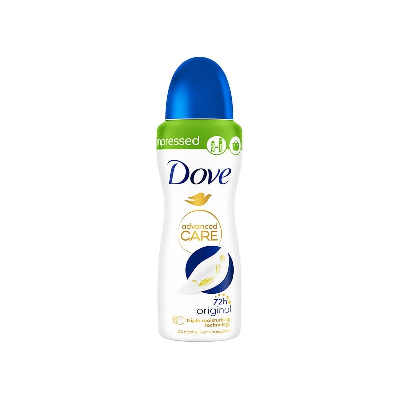 Déodorant Spray Original Zéro% Alcool Anti-Transpirant 100ml