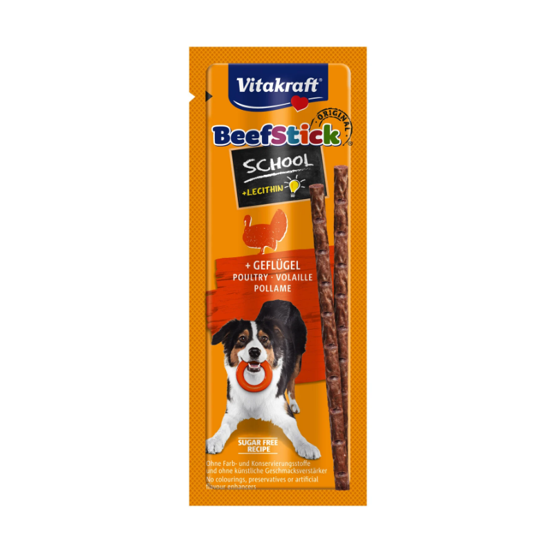 Récompense pour chien bâtonnets de volaille x10 20g
