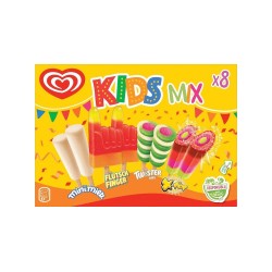 Mix Glace à l'Eau pour enfants x8 398ml