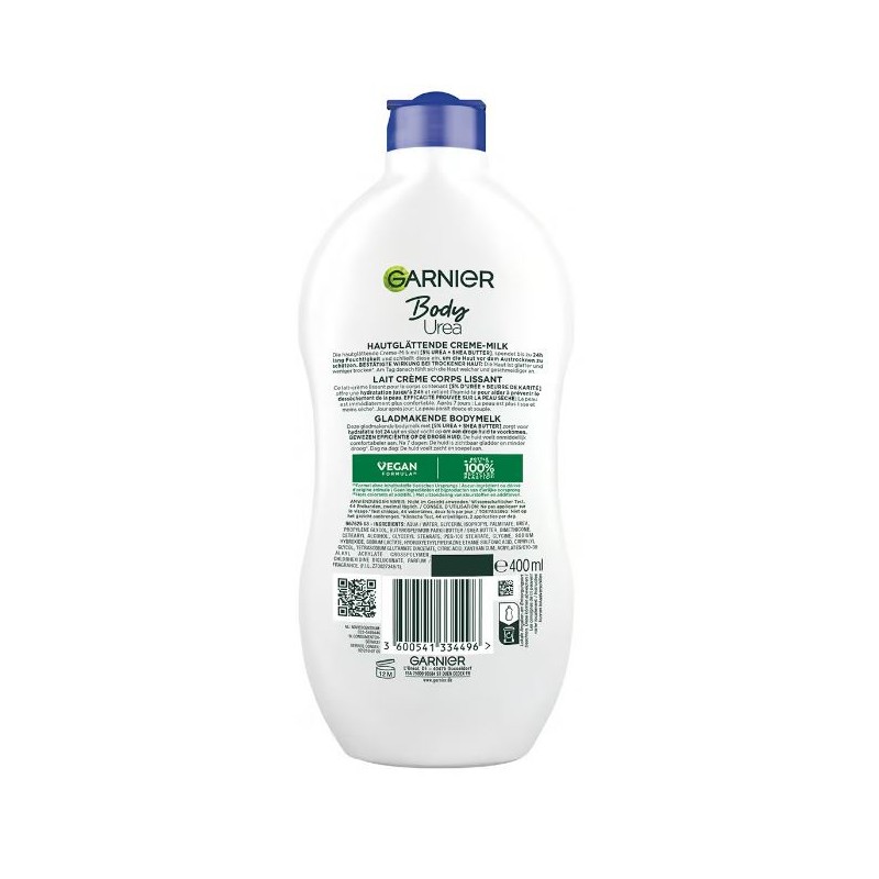 Lait Crème Corps Lissant à l'Urée 24h 400ml