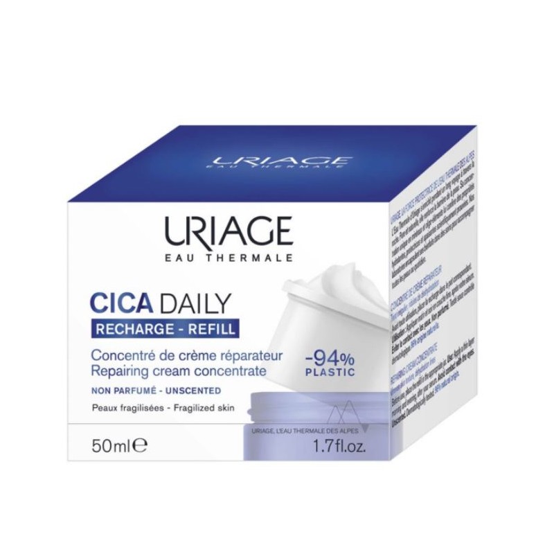 Concentré de Crème Réparateur Éco-Recharge Cica-Daily 50ml