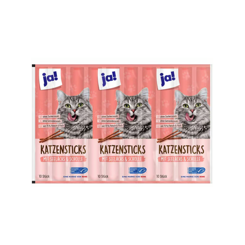 Bâtonnets Fins pour Chat Modèle Aléatoire 10x5g