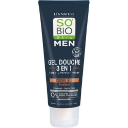 Gel Douche Tonifiant 3en1 au Cèdre Bio 200ml