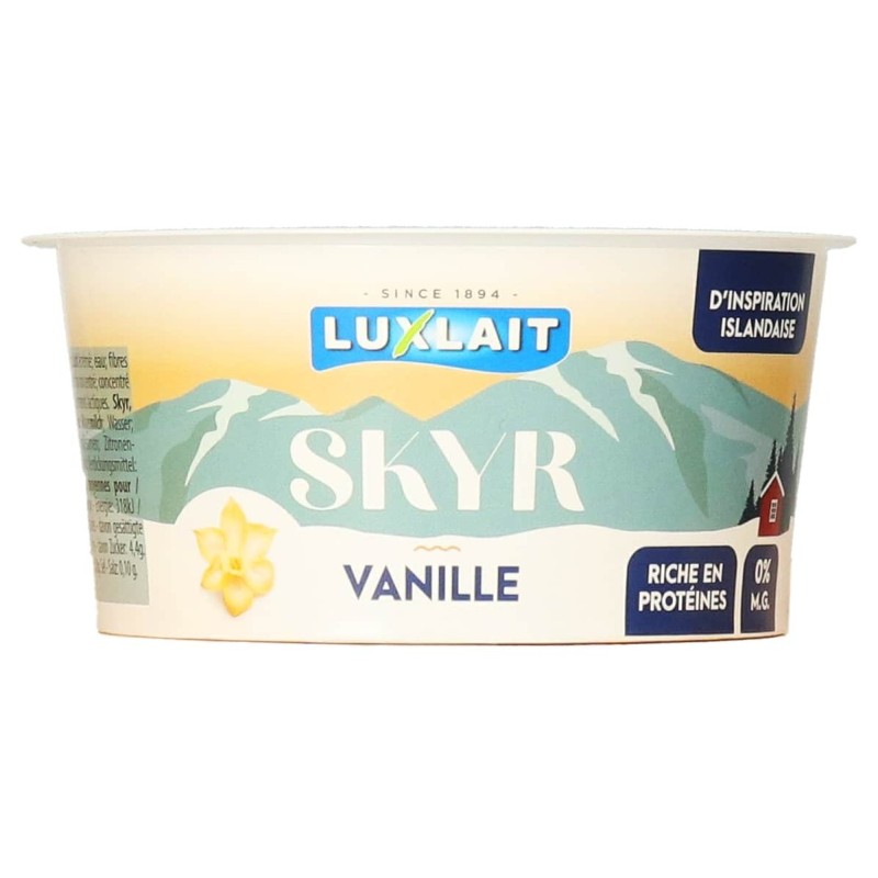 Yaourt skyr vanille inspiration Islandaise 150g