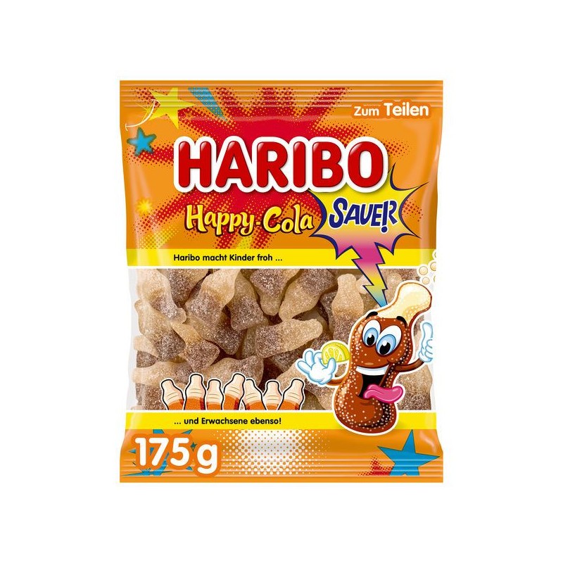 Happy Cola Acidulé 175g