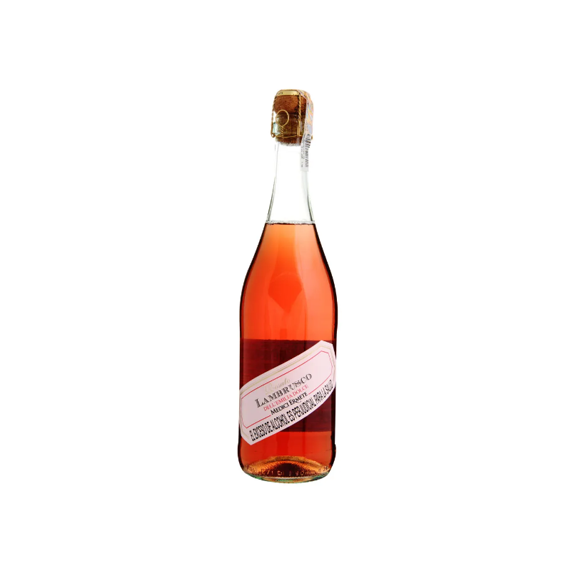 Vin rosé lambrusco dell'emilia rosato IGT 8% 75cl