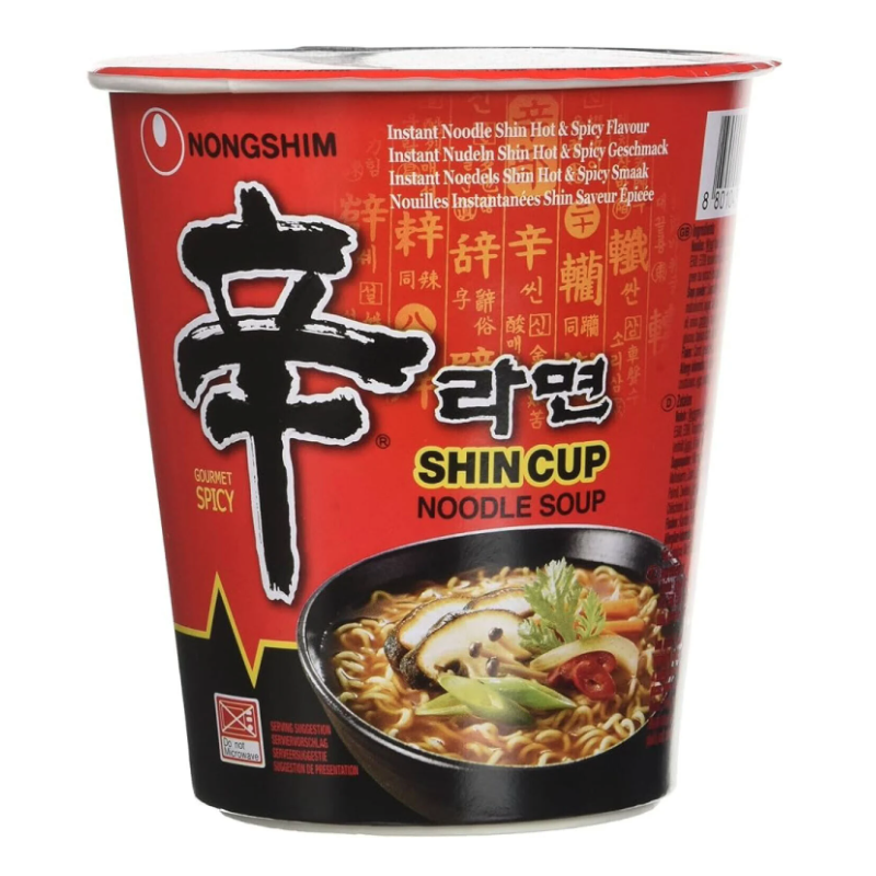 Soupe de nouilles shin ramyun 68g