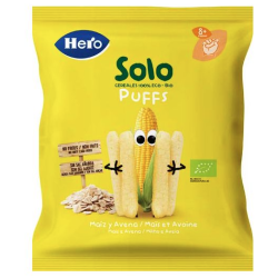 Biscuit snack solo saveur avoine et maïs dès 8 mois bio 25g