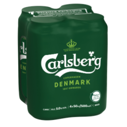 Bière blonde 5% 4x50cl