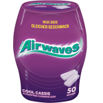 Chewing-gum cool cassis sans sucres x50 88g