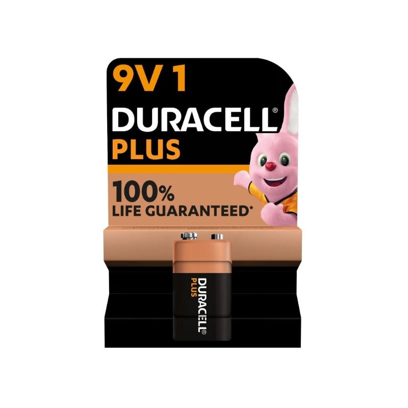 Pile alcaline plus MN1604/6LR61 9V x1