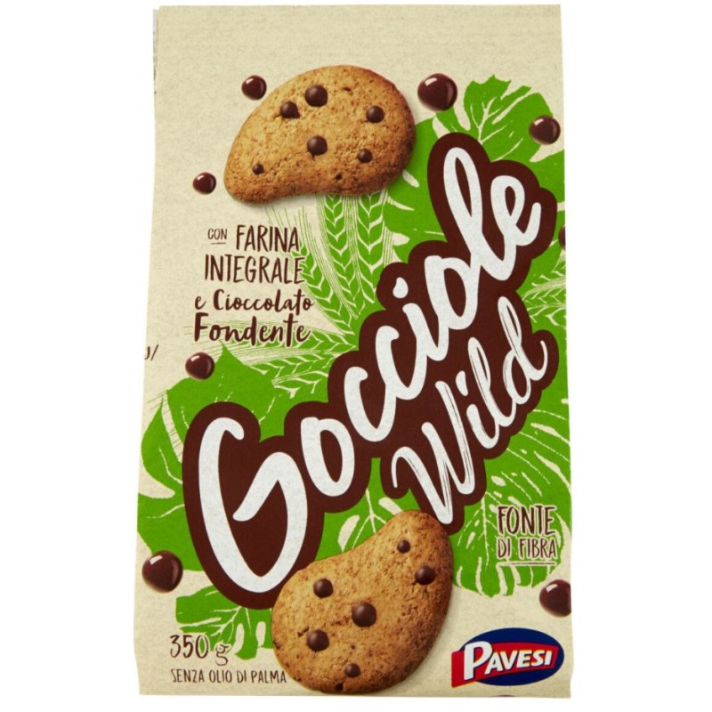 Gocciole aux Pépites de Chocolat et Farine Complète 350g