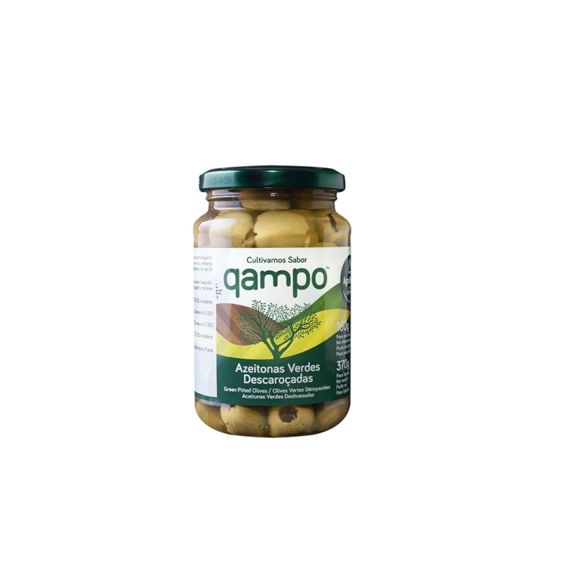 Olives vertes dénoyautées 160g