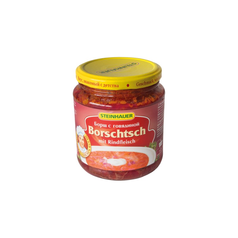 Bortsch soupe à la betterave au boeuf 530g