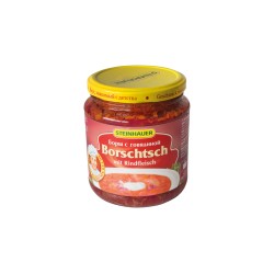 Bortsch soupe à la betterave au boeuf 530g