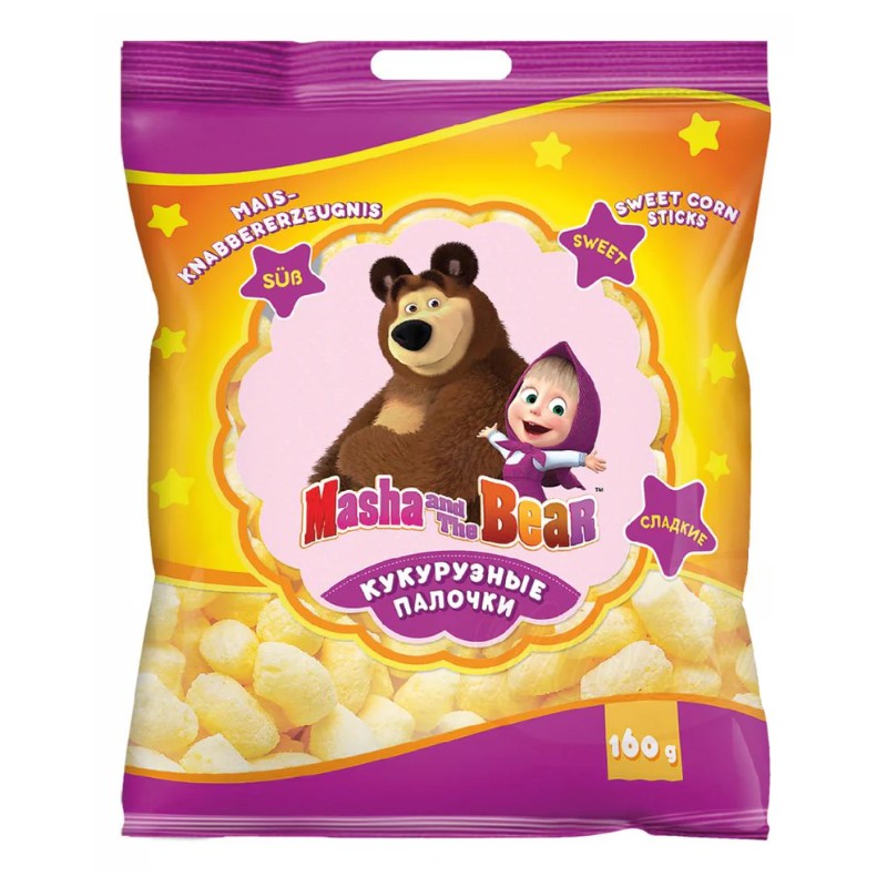 Maïs soufflé goût lait 160g