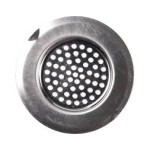 Filtre pour évier en inox 7cm