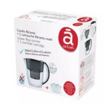 Carafe 2,8 litres noir + 1 cartouche filtrante