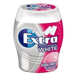 Chewing-gum professionnel blanc sans sucre 50 dragées