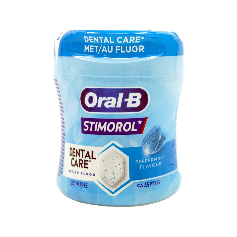 Chewing gum oral b menthe poivrée 76,5g