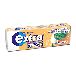 Chewing-gum melon menthe sans sucre 10 dragées