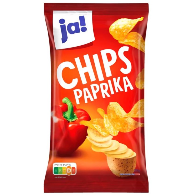 Chips goût paprika 200g