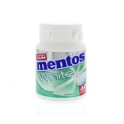 Chewing-gum white menthe verte sans sucre 60g