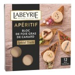 Bloc de foie gras de canard spécial toasts apéritif x12 90g