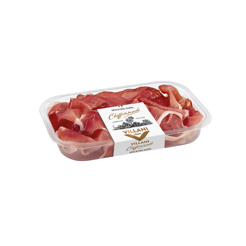 Chiffonnade de speck des Alpes 80g