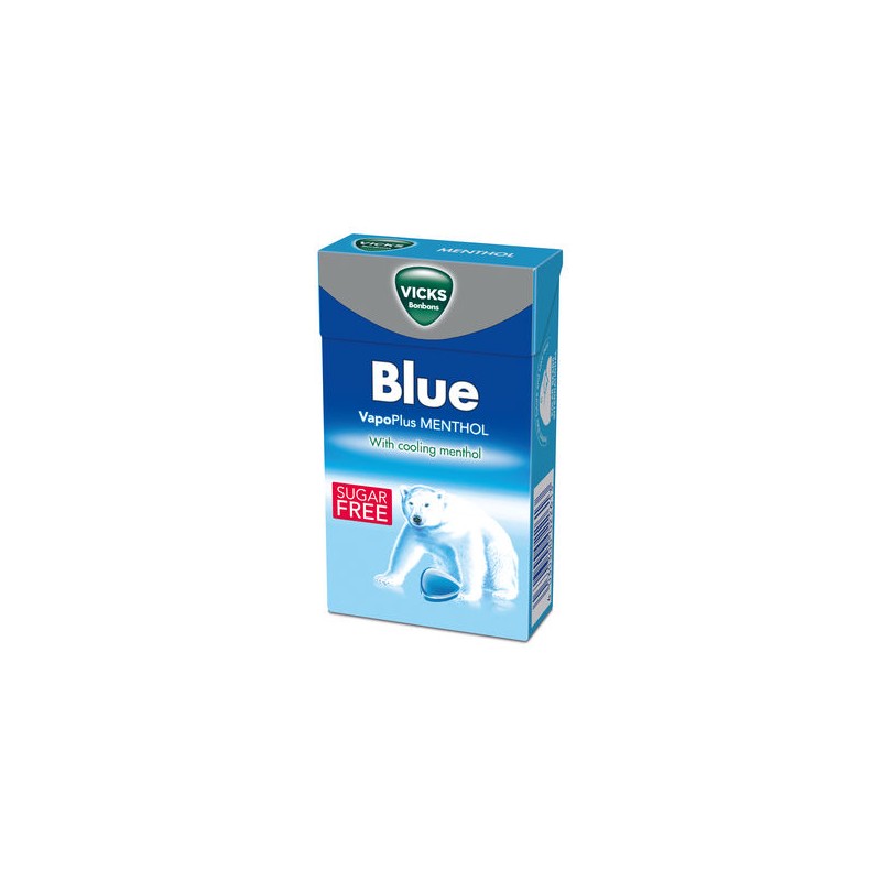 Pastilles clip blue sans sucre 40g