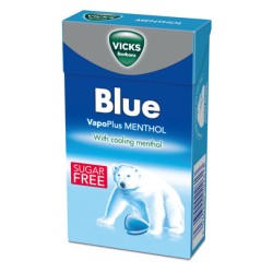 Pastilles clip blue sans sucre 40g