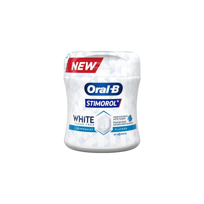 Chewing-gum oral b white 76,5g