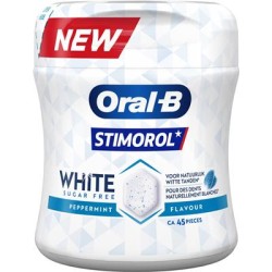 Chewing-gum oral b white 76,5g