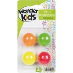 Balles rebondissantes x4