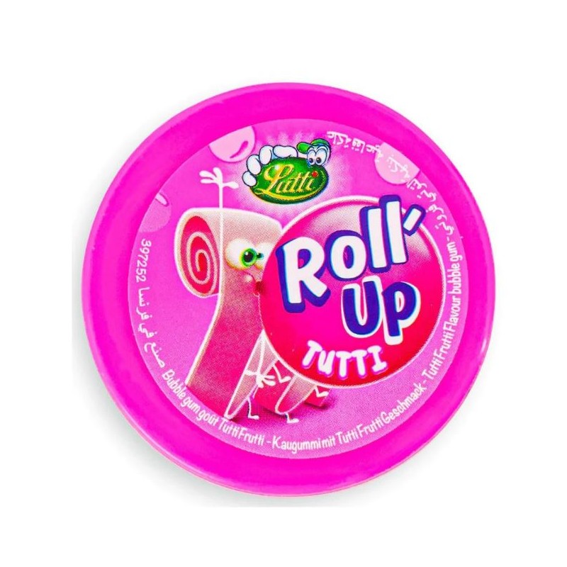 Chewing-gum roll up fruits 29g