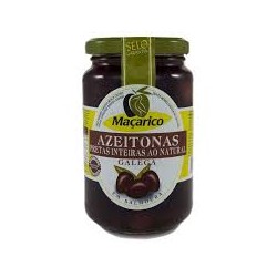 Olives galega noires entières 210g