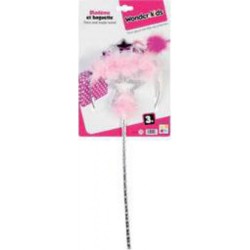 Diadème et baguette de princesse