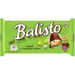 Barres céréales muesli 37g