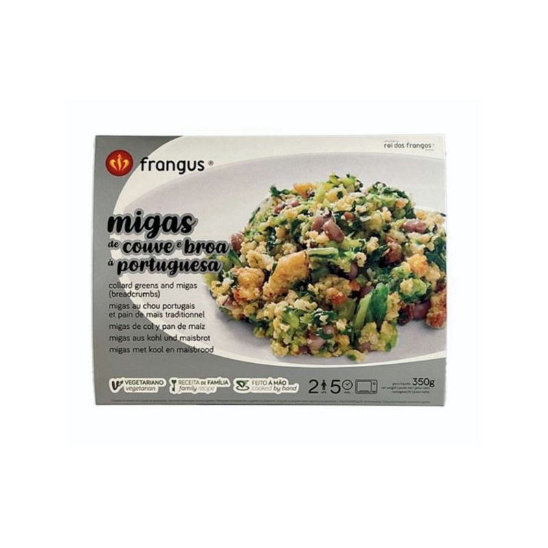 Migas au chou portugais et pain de maïs traditionnel 350g