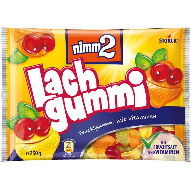 Nimm 2 bonbons lachgummi 250g