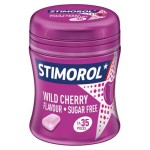 Chewing-gum goût cerise sans sucre 51g